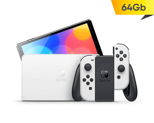 Nintendo Switch OLED (белый) 64Gb | Новый...