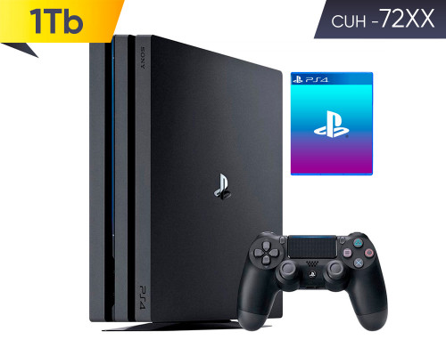 Sony PlayStation 4 PRO (1Tb) 72XX + 2 игры на выбо...