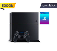 Sony PlayStation 4 FAT (500Gb) 12XX + 2 игры на выбор *diskont (б/у)
