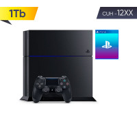 Sony PlayStation 4 FAT (1Tb) 12XX + 2 игры на выбор *diskont (б/у)