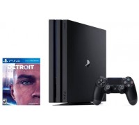 Sony PlayStation 4 Pro (1Tb) (CUH-7216B) + игра Detroit Become Human | НОВАЯ
