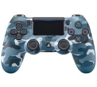 Для PS4 (б/у): Геймпад Sony DualShock 4 V2 Camouflage Blue (синий камуфляж) *diskont (б/у)