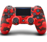 Для PS4 (б/у): Геймпад Sony DualShock 4 V2 Red Camouflage (красный камуфляж) *diskont (б/у)