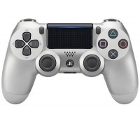 Для PS4 (б/у): Геймпад Sony DualShock 4 V2 Silver (серебряный) *diskont (б/у)