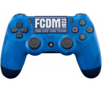 Для PS4 (б/у): Кастомизированный геймпад Sony DualShock 4 V2 ФК ДИНАМО ;Клубный; *diskont (б/у)