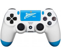 Для PS4 (б/у): Кастомизированный геймпад Sony DualShock 4 V2 ФК ЗЕНИТ ;Клубный; *diskont (б/у)