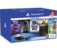 Для PS4 (б/у): Sony PlayStation VR (CUH-ZVR2) + PlayStation Camera + 5 игр MegaPack *diskont (б/у)