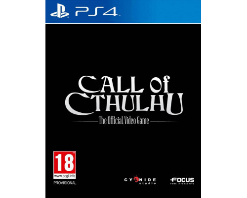 Игра PS4: Call of Cthulhu (русская версия)