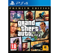 Игра PS4: Grand Theft Auto V Premium Online Edition (GTA 5) (русская версия)