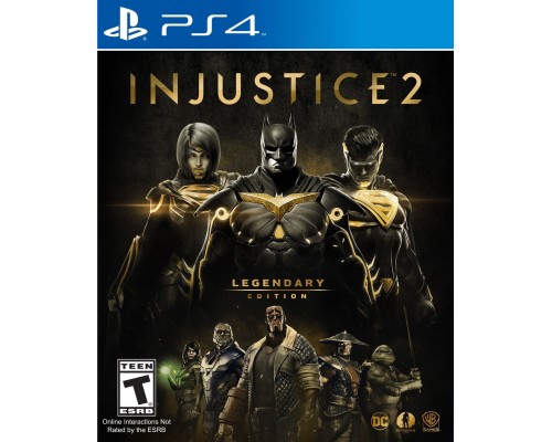 Игра PS4 (б/у): Injustice 2 Legendary Edition  (русская версия) *diskont (б/у)