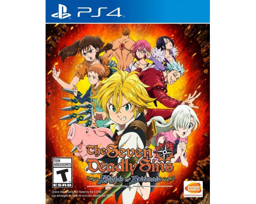 Игра PS4: Seven Deadly Sins: Knights of Britannia 