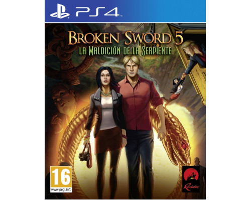 Игра PS4 (б/у): Сломанный Меч 5: Проклятие Змея (русская версия) *diskont (б/у)