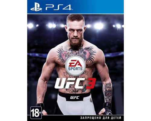 Игра PS4 (б/у): UFC 3 (русская верс...