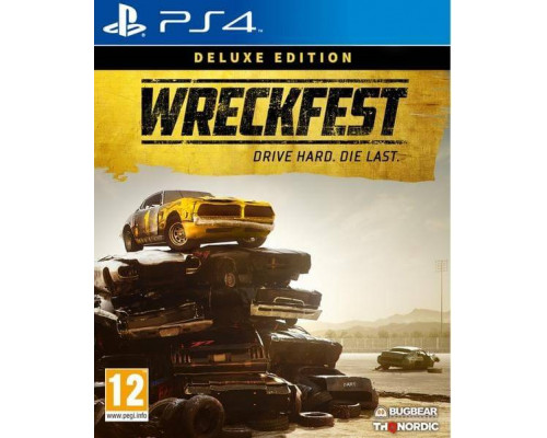Игра PS4 (б/у): Wreckfest Deluxe Edition (русская версия) *diskont (б/у)