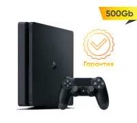 Sony PlayStation 4 Slim (500GB) Гарантия. *diskont (б/у)