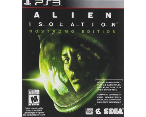 Игра PS3 (б/у): Alien: Isolation Ностромо (Nostromo Edition) Специальное Издание (Special Edition)  *diskont (б/у)