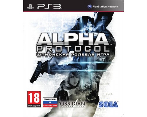 Игра PS3 (б/у): Alpha Protocol  *diskont (б/у)...