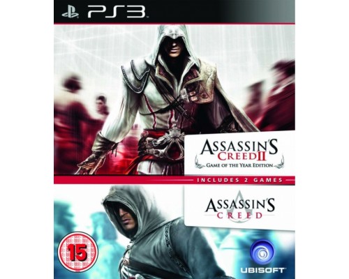 Игра PS3 (б/у): Assassin's Creed 1 (I) and 2 (II) ...