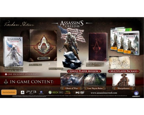 Игра PS3 (б/у): Assassin's Creed 3 (III) Freedom E...