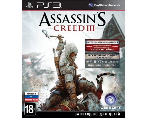 Игра PS3 (б/у): Assassin's Creed 3 (III) Специальн...