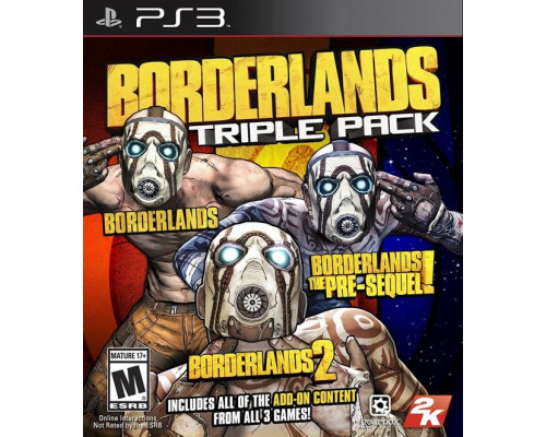 Игра PS3 (б/у): Borderlands Triple Pack (1 + 2 + T...