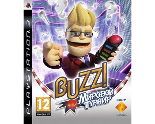 Игра PS3 (б/у): Buzz! Мировой турнир Русская версия  *diskont (б/у)