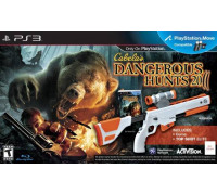 Игра PS3 (б/у): Cabela's Dangerous Hunts 2011 + Беспроводное ружьё Elite Gun для PlayStation Move  *diskont (б/у)