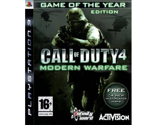 Игра PS3 (б/у): Call of Duty 4: Modern Warfare Издание Игра PS3 (б/у): Года (Game of the Year Edition)  *diskont (б/у)