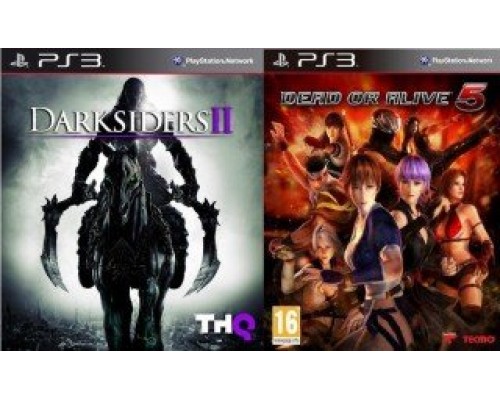 Игра PS3 (б/у): Darksiders: 2 (II) Русская версия + Dead or Alive 5  *diskont (б/у)