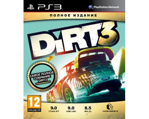 Игра PS3 (б/у): DiRT 3 Полное издание (Complete Ed...