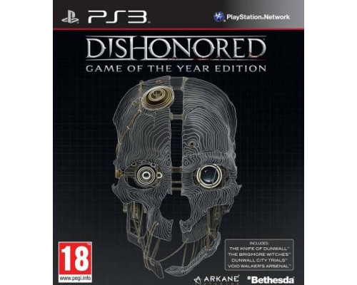 Игра PS3 (б/у): Dishonored: Издание Игра PS3 (б/у): Года (Game of the Year Edition)  *diskont (б/у)