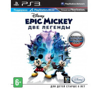 Игра PS3 (б/у): Disney Epic Mickey 2: The Power of Two (Две Легенды) с поддержкой PlayStation Move с поддержкой 3D Русская Версия  *diskont (б/у)