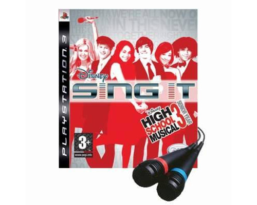 Игра PS3 (б/у): Disney Sing It! High School Musical 3: Senior Year + 2 Микрофона  *diskont (б/у)