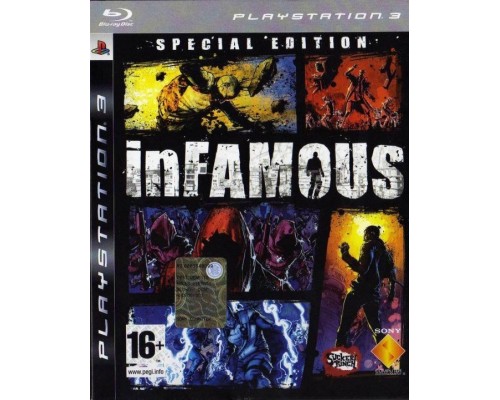 Игра PS3 (б/у): Дурная Репутация (inFamous) Специальное издание  *diskont (б/у)