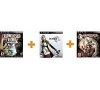 Игра PS3 (б/у): Final Fantasy XIII (13) + Nier + Front Mission Evolved  *diskont (б/у)