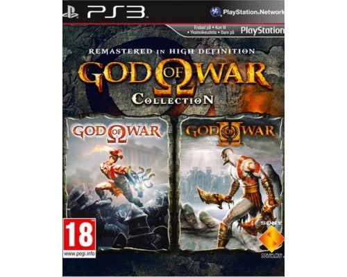 Игра PS3 (б/у): God of War (Бог войны) Collection 1 (God of War 1 и God of War 2 (II)) Русская Версия  *diskont (б/у)