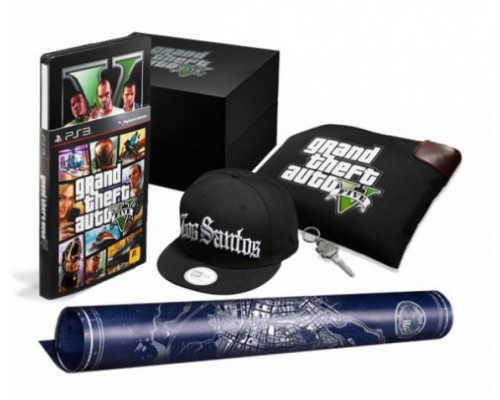 Игра PS3 (б/у): GTA: Grand Theft Auto 5 (V) Коллекционное издание (Collector’s Edition) Русская Версия  *diskont (б/у)