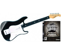 Игра PS3 (б/у): Guitar Hero: Metallica + Деревянная полноразмерная гитара Guitar Wood  *diskont (б/у)