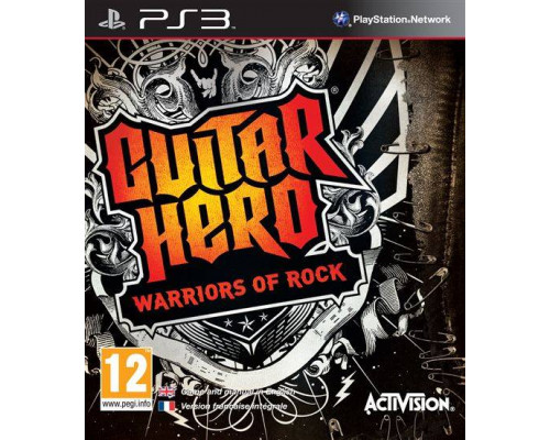 Игра PS3 (б/у): Guitar Hero: Warriors of Rock  *diskont (б/у)