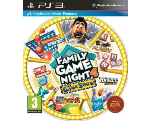 Игра PS3 (б/у): Hasbro Family Game Night 4  *diskont (б/у)