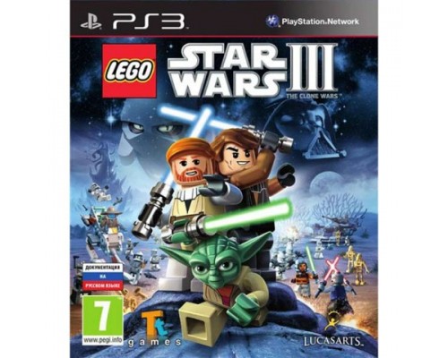 Игра PS3 (б/у): LEGO Star Wars 3 (III): The Clone ...