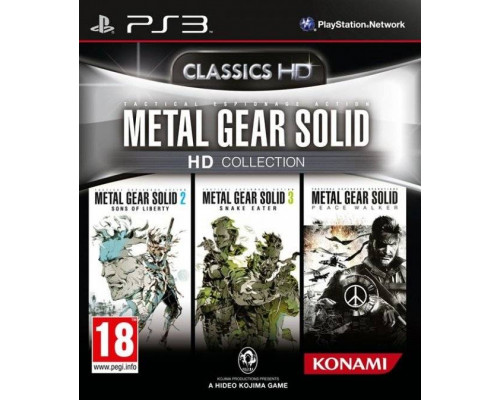 Игра PS3 (б/у): Metal Gear Solid HD Collection  *diskont (б/у)