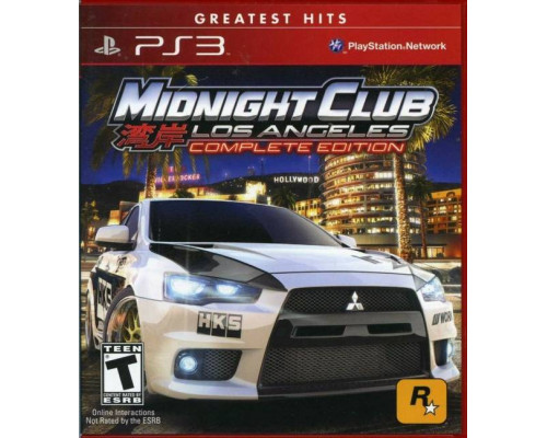 Игра PS3 (б/у): Midnight Club: Los Angeles Complete Edition (Platinum, Greatest Hits)  *diskont (б/у)