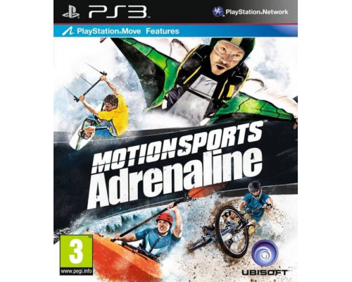 Игра PS3 (б/у): MotionSports Адреналин (Adrenaline) с поддержкой PS Move  *diskont (б/у)