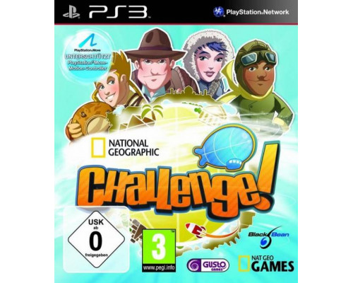 Игра PS3 (б/у): National Geographic Challenge! с поддержкой PlayStation Move  *diskont (б/у)