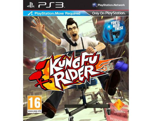 Игра PS3 (б/у): Офисное Кунг-Фу (Kung Fu Rider) для PlayStation Move  *diskont (б/у)