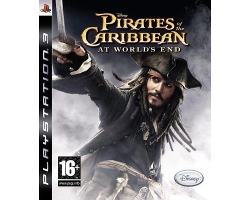 Игра PS3 (б/у): Pirates of the Caribbean 3: At World's End (Пираты Карибского моря 3: На краю света)  *diskont (б/у)