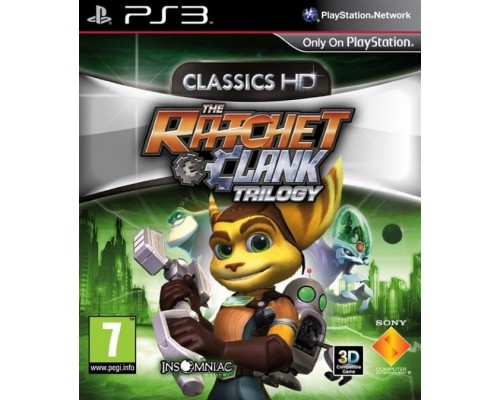 Игра PS3 (б/у): Ratchet and Clank Trilogy (Трилогия) Classics HD (с поддержкой 3D)  *diskont (б/у)