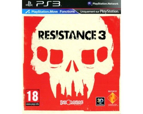 Игра PS3 (б/у): Resistance 3 c поддержкой 3D для P...