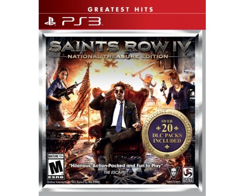 Игра PS3 (б/у): Saints Row 4 (IV) National Treasure Edition  *diskont (б/у)